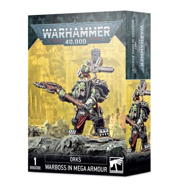 Orks - Warboss in Mega Armour - 99120103105