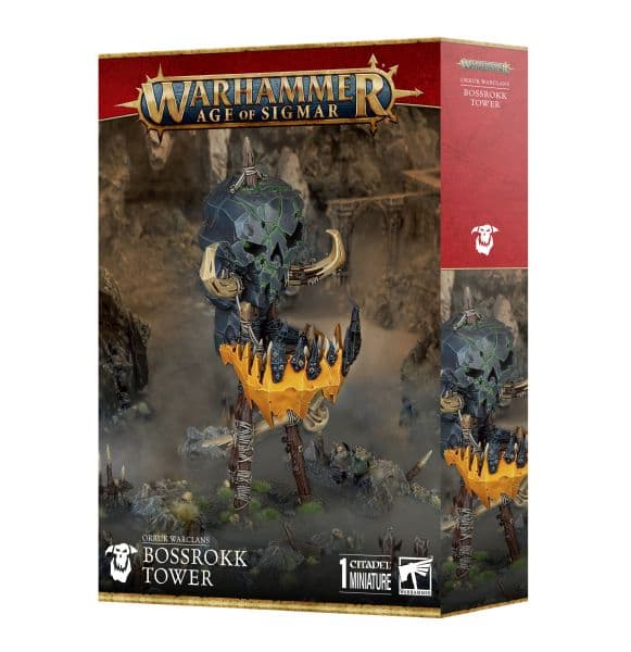 Scenery - Warhammer: Age of Sigmar - Orruk Warclans: Bossrokk Tower/Skaregob Totem - 99120299114