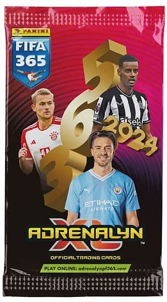 Panini Adrenalyn XL: FIFA 365 2024 - Flow Pack Booster Pakke - Booster Pack