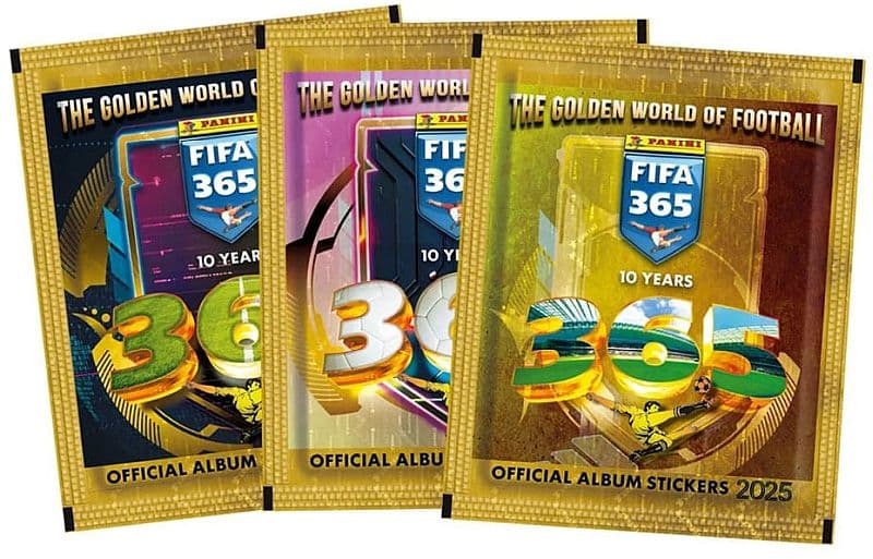 Panini Fodbold-Stickers/KlistermÃ¦rker: FIFA 365 2025 - Booster Pack