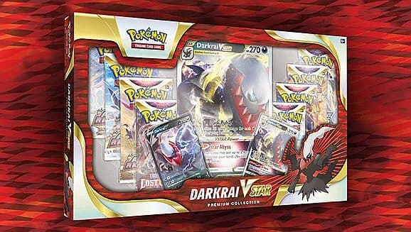 Pokemon  VSTAR Box: Darkrai VSTAR Premium Collection (8 Boosters)