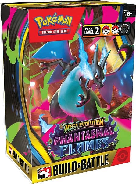 Pokemon Mega Evolution: Phantasmal Flames - Build & Battle