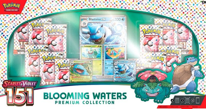 Pokemon 151 - Blooming Waters Premium Collection