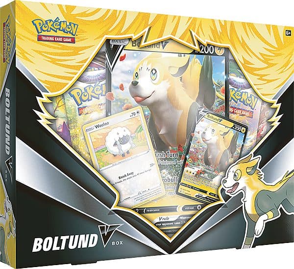 Pokemon  V Box: Boltund (2022) (4 Boosters)