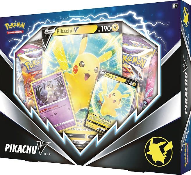 Pokemon  V Box: Pikachu (2022) (4 Boosters)