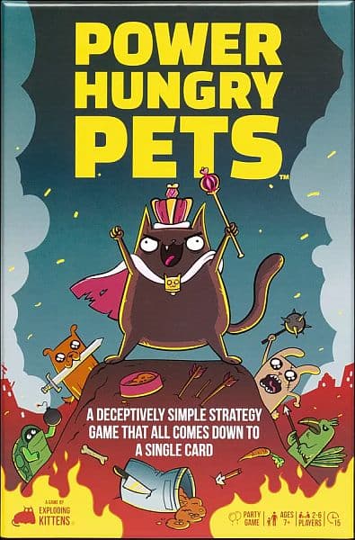 Power Hungry Pets - Card Game