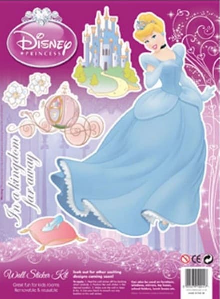 Disney Princess Wall Stickers / Væg-Klistermærker