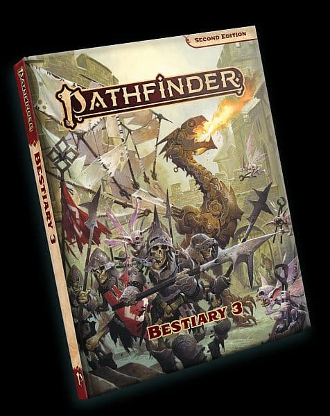 Pathfinder   2e  Grundbog - Bestiary 3 (Hardcover) #PZO2107