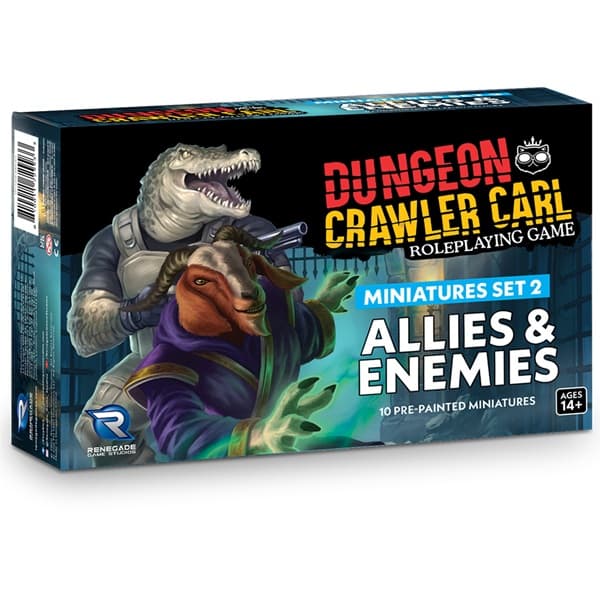 Dungeon Crawler Carl RPG: Miniatures Set 2: Enemies & Allies