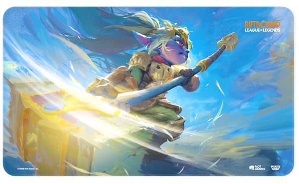 SpillemÃ¥tte (Playmat) - Riftbound: League of Legends TCG: Set 03: Unleashed #4: Poppy, Keeper of the Hammer