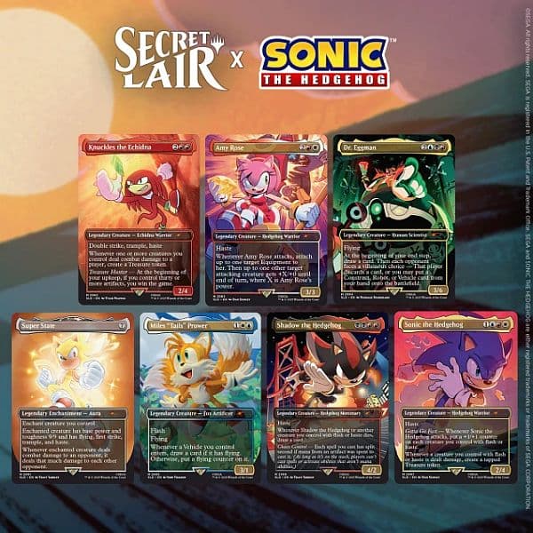 Secret Lair: Secret Lair x Sonic: Friends & Foes (Regular)