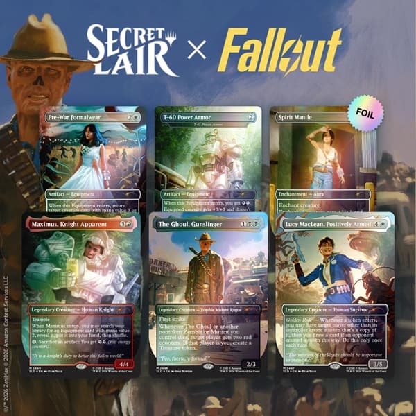 Secret Lair Drop Series (2026): The Rad Superdrop: Secret Lair x Fallout: Beyond Vault 33 (Foil)