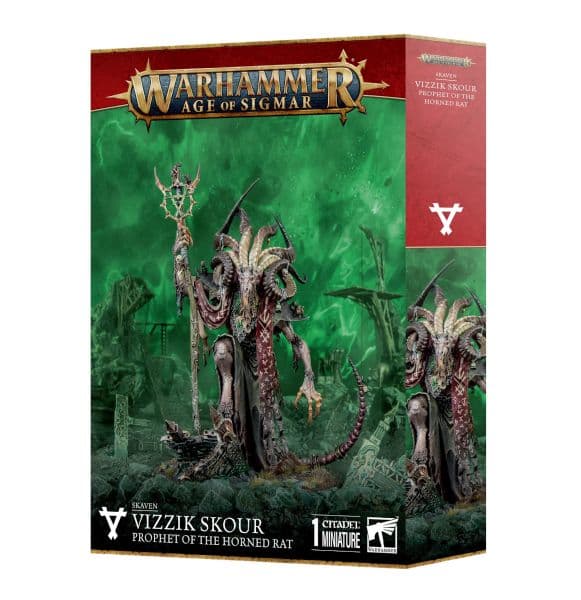Skaven - Vizzik Skour, Prophet of the Horned Rat (2024) - 99120206042