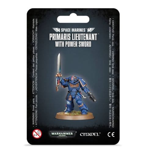 Space Marines Primaris Lieutenant with Power Sword - 99070101053