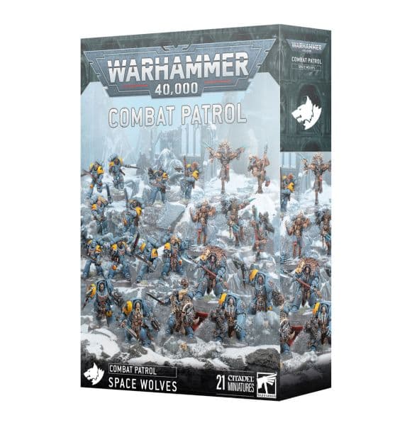 Combat Patrol: Space Wolves (2025) - Begynderbox - 99120101426