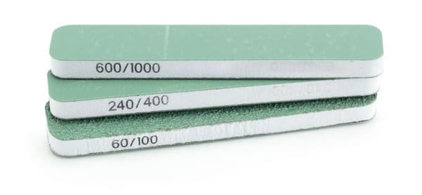 Tools - Vallejo - Set of 3 FlexiSander Dual Grit (80x30x6 mm)