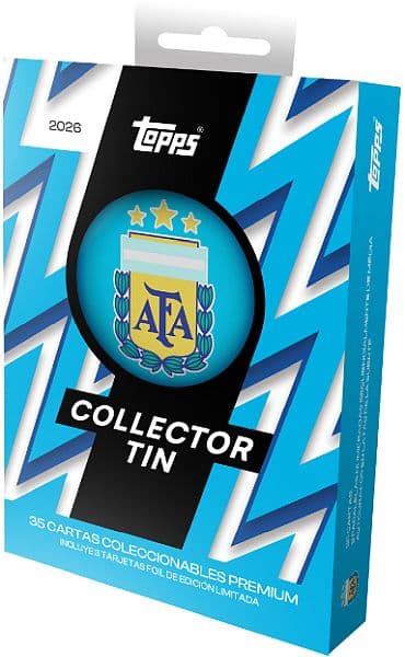 Topps 2026/2027: Collector Tin - Argentina (35 Kort + 3 Limited Edition)
