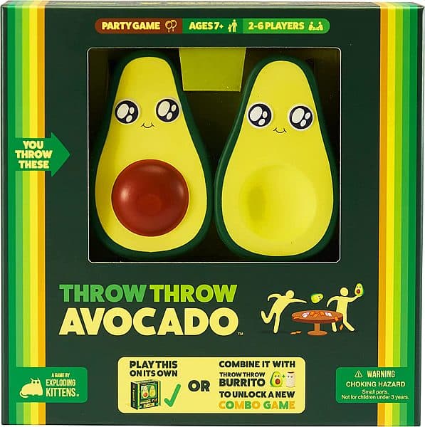 Throw Throw Avocado - Dodgeball Card Game