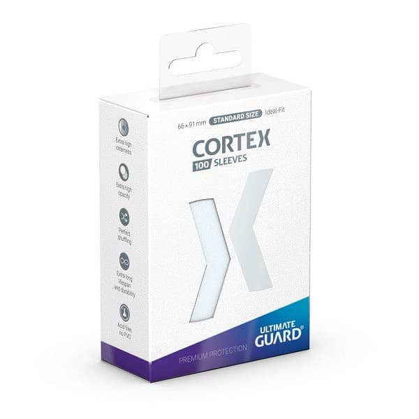 Ultimate Guard - Cortex Sleeves (Kortlommer) - Standard Size Transparent (100 Sleeves)