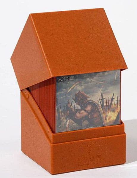 Ultimate Guard: Return To Earth Boulder Deck Case (Deck Box) 100+ Standard Size Orange