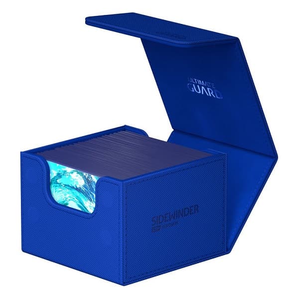 Ultimate Guard SideWinder Deck Case (Deck Box) 133+ Standard Size XenoSkin Monocolor Blue (BlÃ¥)