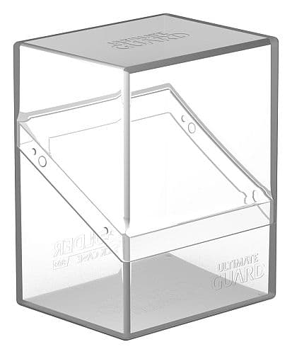 Ultimate Guard Boulder Deck Case (Deck Box) 80+ Standard Size Clear (Gennemsigtig/Transparent)