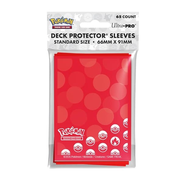 Pokemon - Energy: Fire Type - Deck Protector - 65 lommer - Ultra Pro Sleeves #16743
