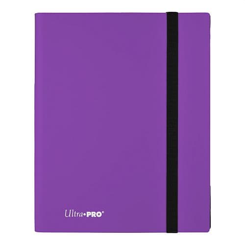 Mappe - Ultra Pro Eclipse 9-Pocket Pro-Binder: Royal Purple (Lilla) - 18x20 (Plads til 360 kort) #15152