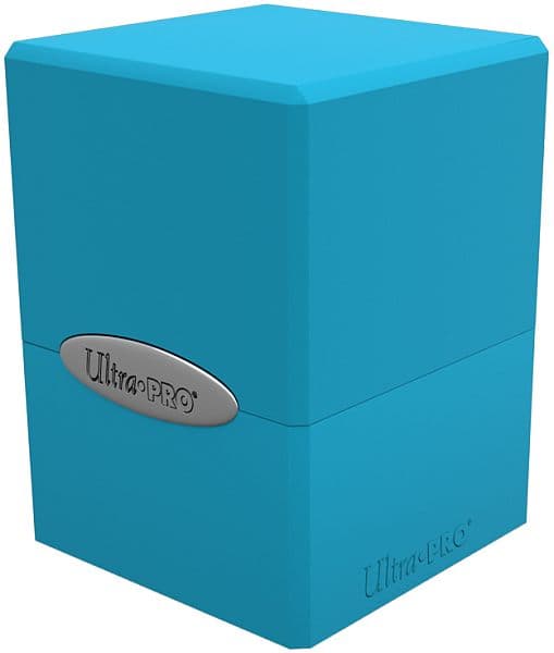 Deck Box - Satin Cube: Sky Blue (BlÃ¥) - Ultra Pro #15589