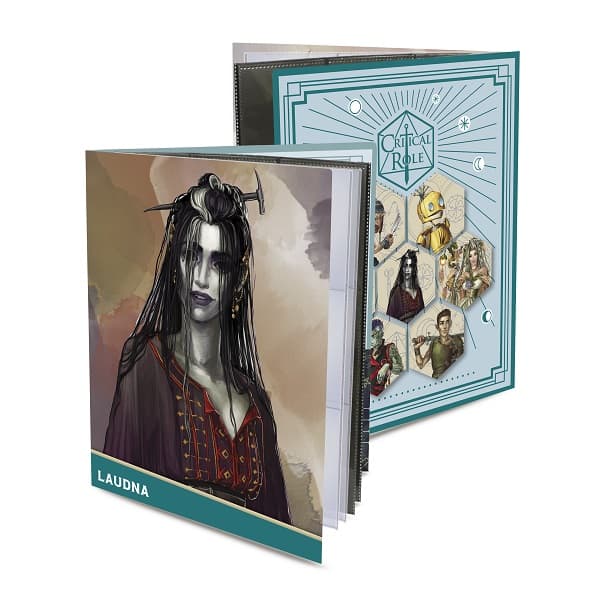 Character Sheet Mappe - Critical Role: Laudna Folio with Stickers - Ultra Pro #16121