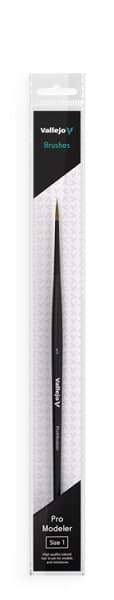 Vallejo - Brush Round - Natural Hair No.1
