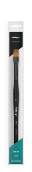 Vallejo - Brush Flat - Synthetic Hair No.8