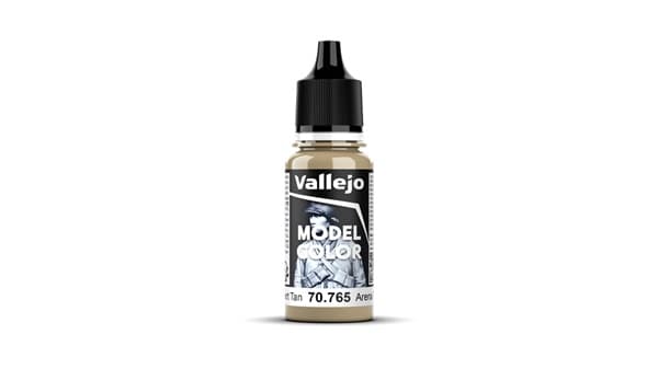 Vallejo Maling - Model Color: Matt (140) - Desert Tan - 18ml