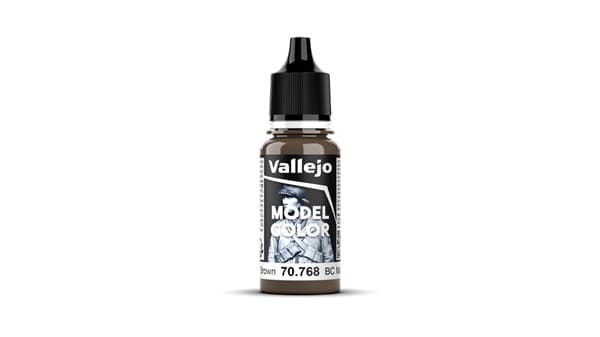 Vallejo Maling - Model Color: Matt (143) - BC Dark Brown - 18ml