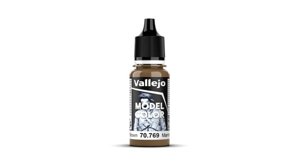 Vallejo Maling - Model Color: Matt (148) - Mustard Brown - 18ml