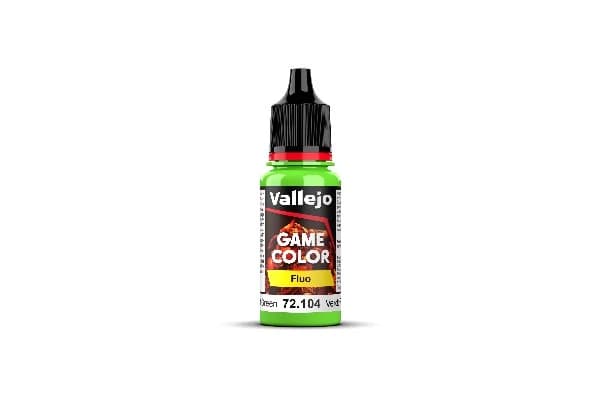 Vallejo Maling - Game Color: Fluo Green - 17ml