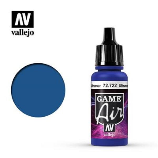 Vallejo Maling - Game Air: Ultramarine blue - 17ml
