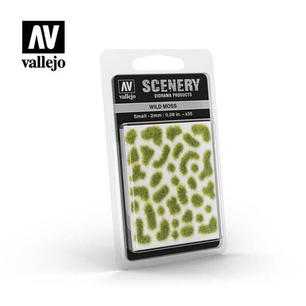 Vallejo - Wild Tufts (Terræn-Græs/Terrain Grass): Moss (2mm)