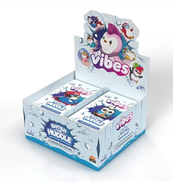 Vibes TCG: Enter The Huddle - Booster Display (Box med 24 Pakker)