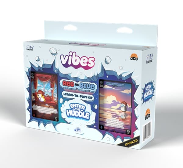 Vibes TCG: Starter Deck - Enter The Huddle: Advanced (Red Vs. Blue)