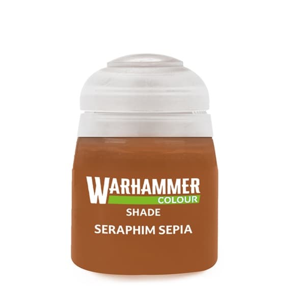 Shade: Seraphim Sepia - Stor (18ml) - Orange Maling (Gryphonne Sepia) - 9918995305406