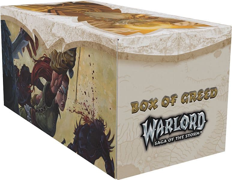 Warlord: Saga of the Storm CCG - Box of Greed (2024 Kickstarter)