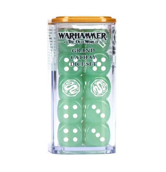 Terninger - Warhammer: The Old World: Grand Cathay Dice Set (18d6 + Artillery & Scatter Dice) (2025) - 99222720001