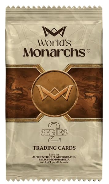 World's Monarchs: Collectible Trading Cards - Series 2 - Booster Pack