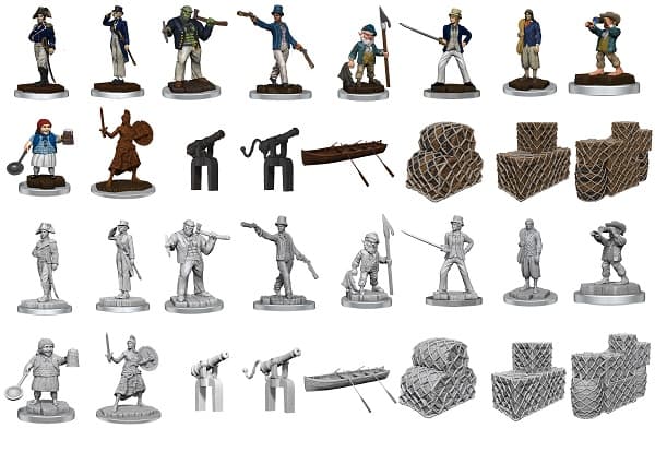 Wizkids Deep Cuts Miniatures: Ship's Crew Boxed Set #WZK90593