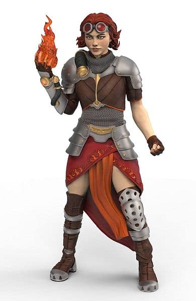 Magic: The Gathering - Life-Size Statue: Chandra Nalaar - Foam Rubber/Latex Figure 167 cm