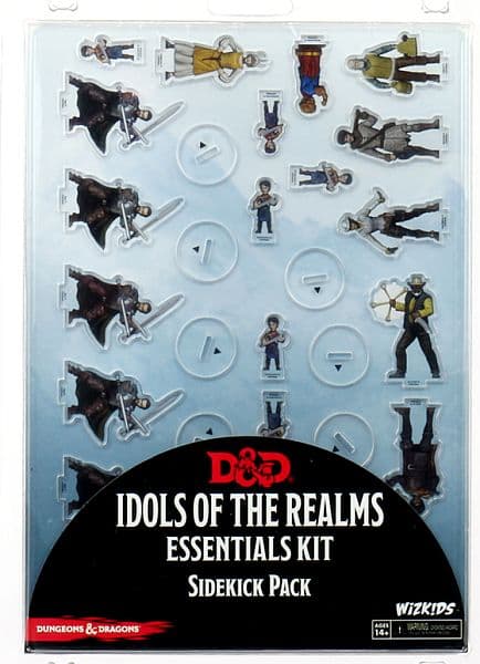 D&D - Fantasy Miniatures - Idols of the Realms: Essentials 2D Miniatures - Sidekick Pack