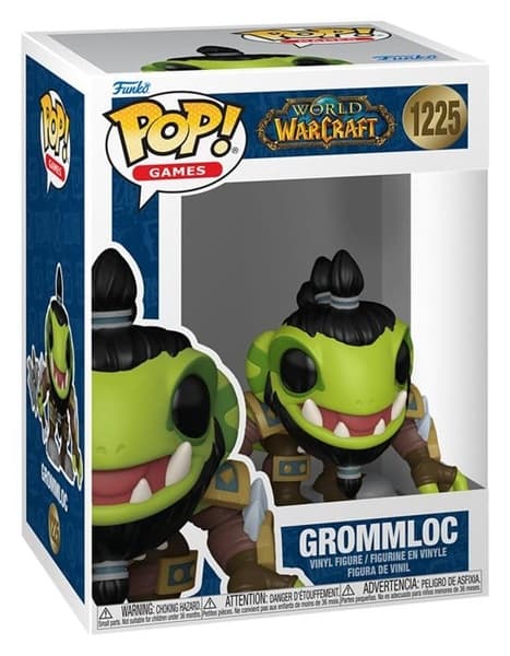Funko Pop: World of Warcraft - Grommloc (Murloc Cosplay) #1225 - Games Vinyl Figure 9cm