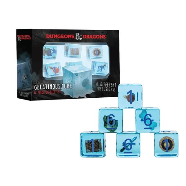 Dungeons & Dragons (D&D): Gelatinous Cube - Dice Set