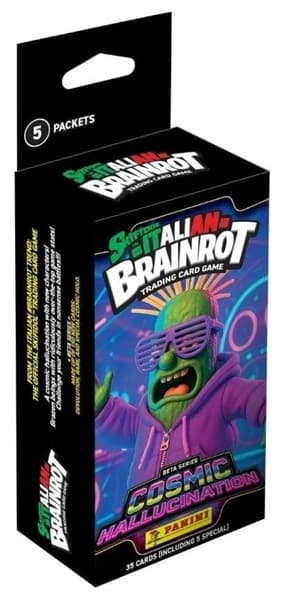 Panini Skifidol Italian Brainrot TCG - Beta Series: Cosmic Hallucination - Blister Pack (5 Boosters)